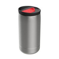 schwarz, silber, rot