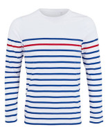 White, Royal Blue 241, Red