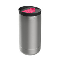 schwarz, silber, magenta