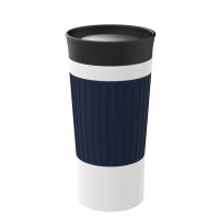 schwarz, weiß, marineblau