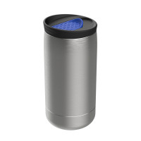 schwarz, silber, blau