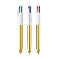 White/ Metallic Gold