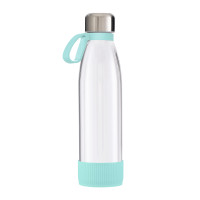 hellblau, silber, transparent