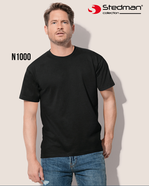 T-Shirt Stedman inkl. 1-fbg. Siebdruck zum Hammerpreis!